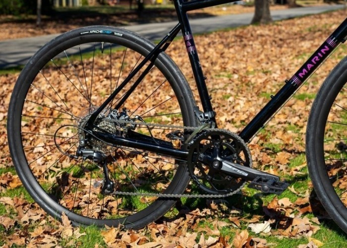 Велосипед 28" Marin NICASIO 2024 Gloss Black/Pink, укр, укр