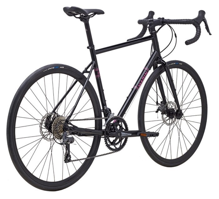 Велосипед 28" Marin NICASIO 2024 Gloss Black/Pink, укр, укр