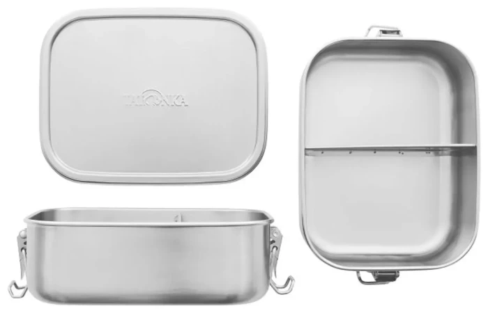 Контейнер для еды Tatonka Lunch Box II 800 Lock Silver