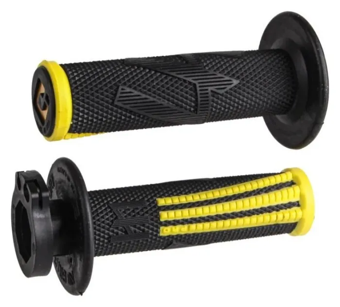 Мото гріпси ODI EMIG PRO MX V2 Lock-On Grip BLACK/Yellow