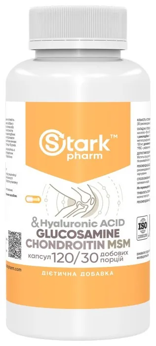 Glucosamine Chondroitin MSM & Hyaluronic Acid - 120 caps