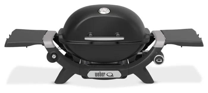 Газовый гриль Weber Q1200N Black с боковыми столиками 1501070