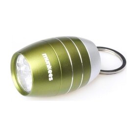 Munkees 1082 брелок-ліхтарик Cask shape 6-LED light green