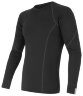 Термофутболка чоловіча Sensor Merino Active LS black 11109033, SM11MA-black, укр