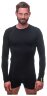 Термофутболка чоловіча Sensor Merino Active LS black 11109033, SM11MA-black, укр Фото - 3