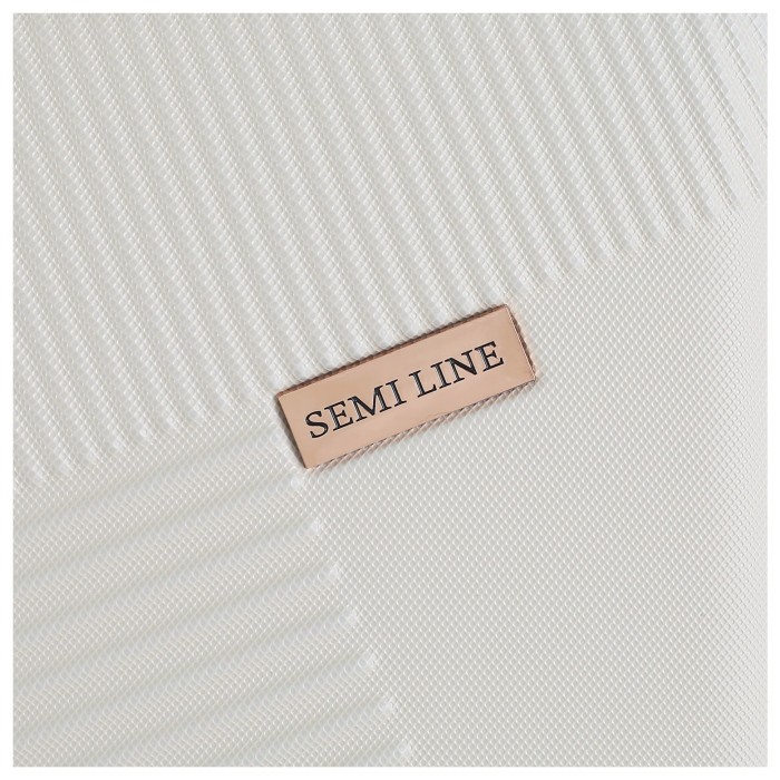 Валіза Semi Line 20" (S) Ecru (T5757-2)