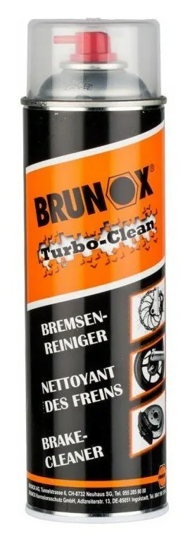 Універсальний очищувач для велосипеда, мотоцикла та мопеда, спрей Brunox Turbo-Clean 500ml (FNR_BR050TCLEAN)