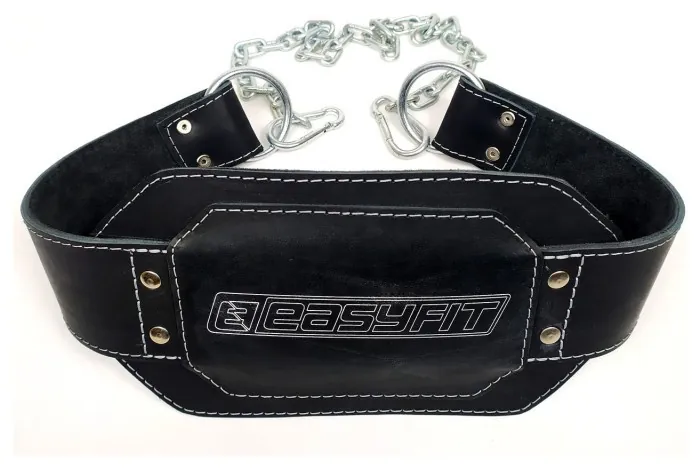Пояс для обтяжень EasyFit (шкіра) до 250 кг