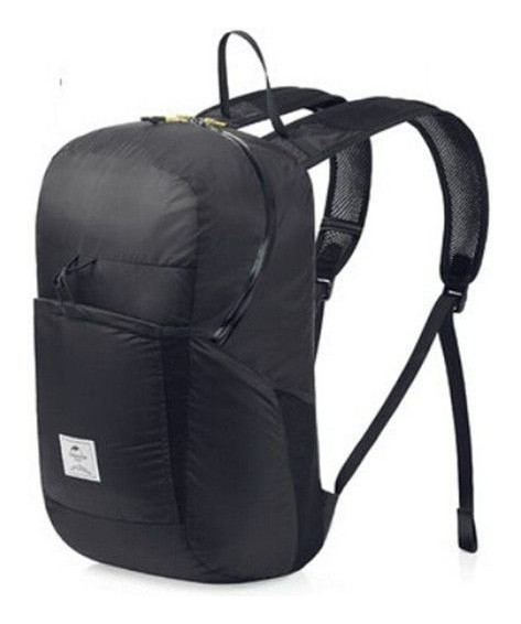 Рюкзак компактний Naturehike Ultralight NH17A017-B 22 л, чорний, укр, укр