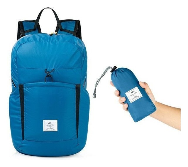 Рюкзак компактний Naturehike Ultralight NH17A017-B 22 л, чорний