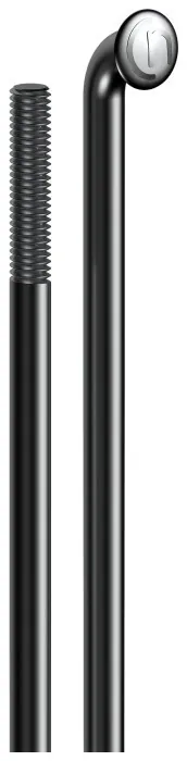 Спица СN STD 14C, 2мм(14G) x 286mm, j-образная, нержавеющая. сталь, черная (72шт)