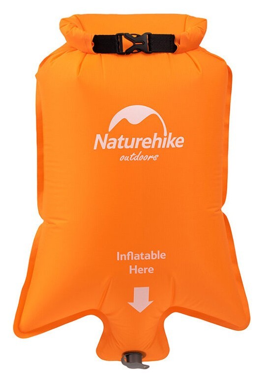 Герметичний мішок для надування матрацу Naturehike FC-10 (NH19Q033-D) orange, укр, укр