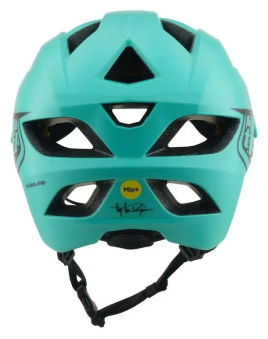 Вело шолом TLD YOUTH FLOWLINE HELMET; POINT [CHARCOAL / REAL TEAL] OSFA