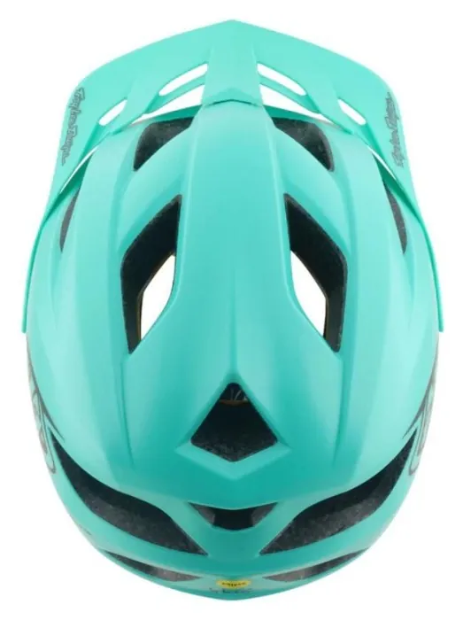 Вело шолом TLD YOUTH FLOWLINE HELMET; POINT [CHARCOAL / REAL TEAL] OSFA