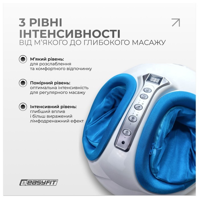 Масажер для ніг EasyFit лімфодренажний