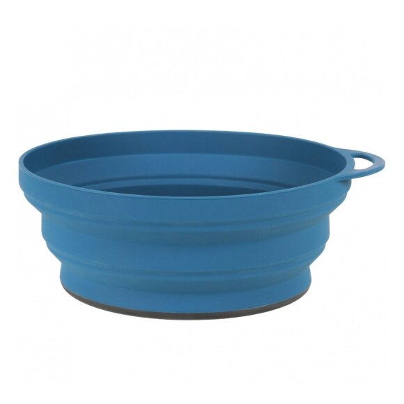 Lifeventure тарелка Silicone Ellipse Bowl navy blue
