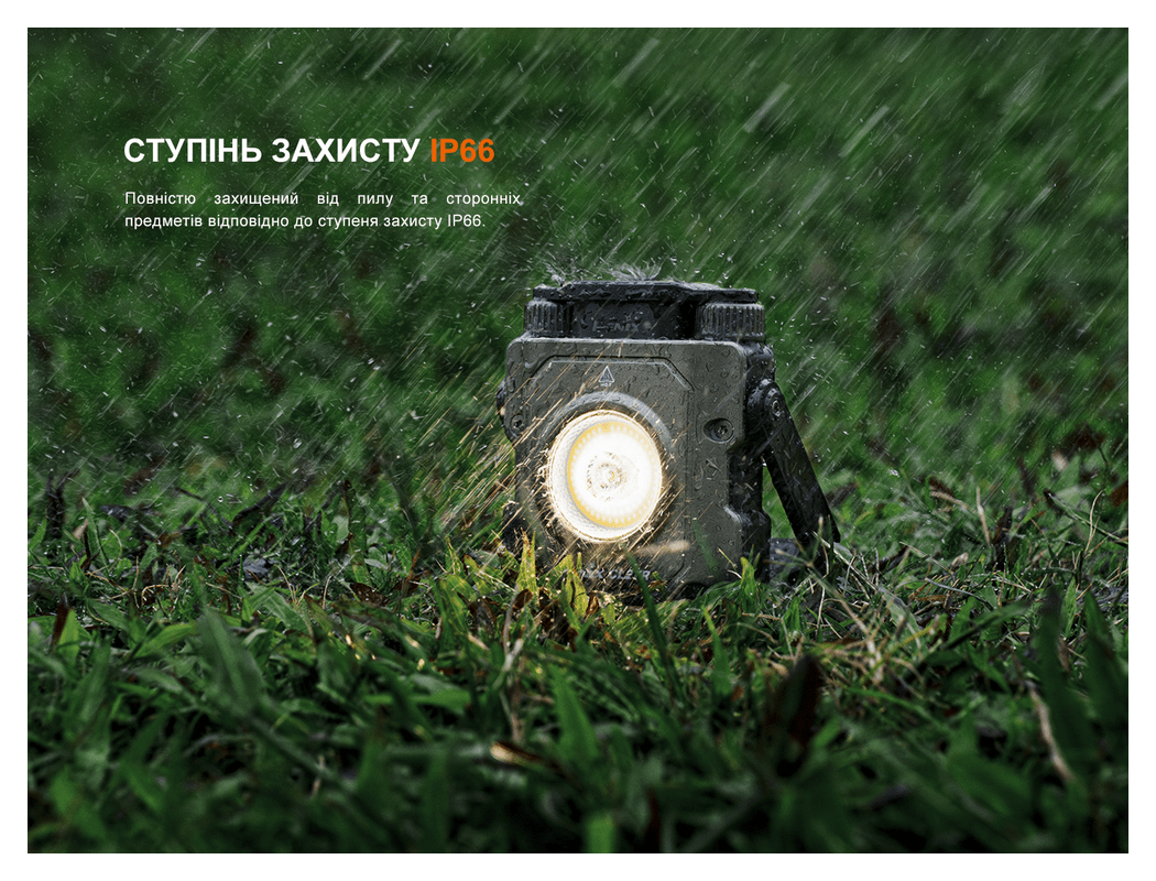 Ліхтар прожектор Fenix CL27R зелений, укр, укр