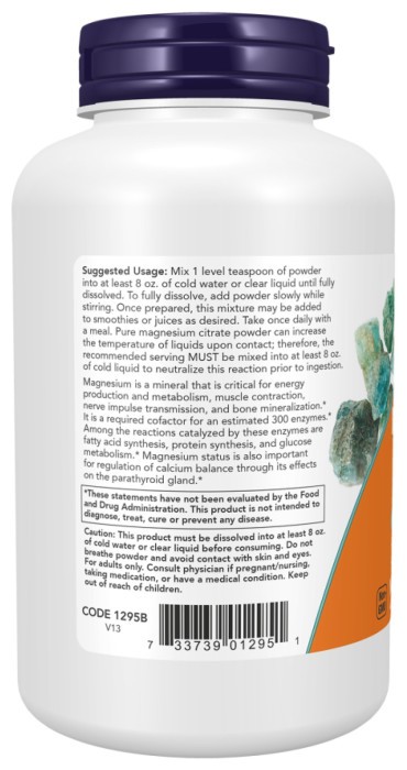 Magnesium Citrate Powder - 8 oz