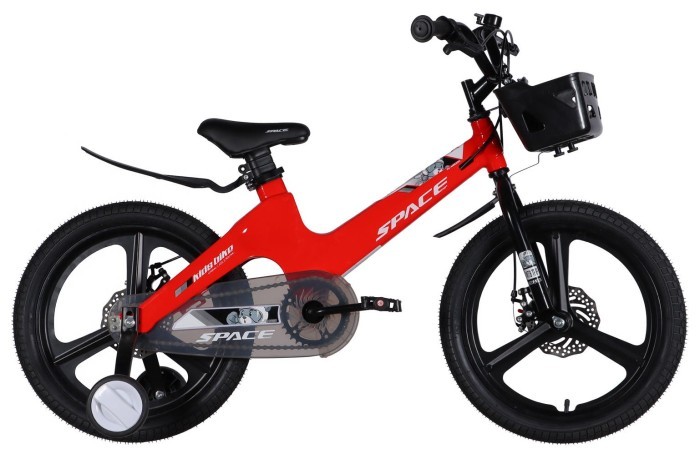 Велосипед MG 18" SPACE KID MOON DD рама-10,6" красный 2026