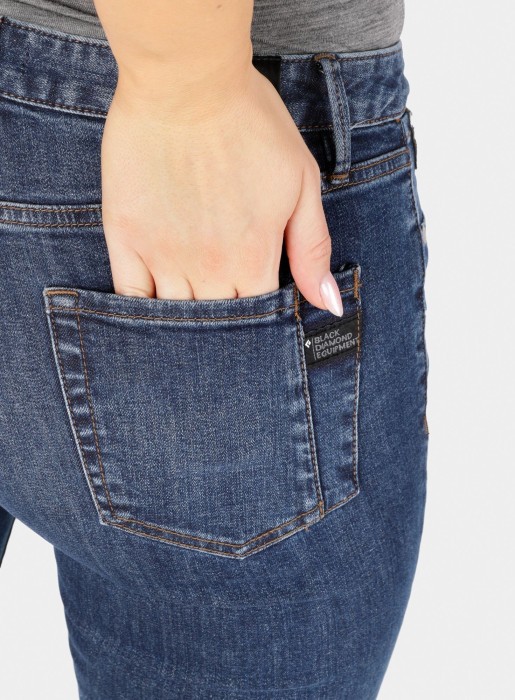 Штани жіночі Black Diamond Crag Denim Pants, Medium Indigo