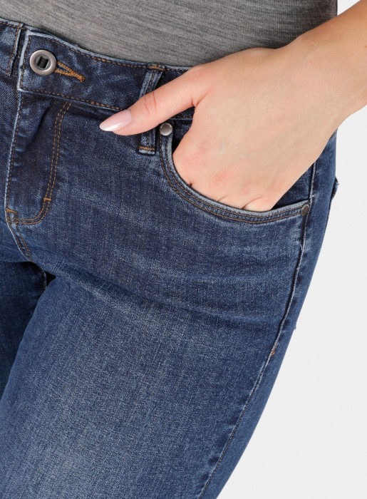 Штани жіночі Black Diamond Crag Denim Pants, Medium Indigo