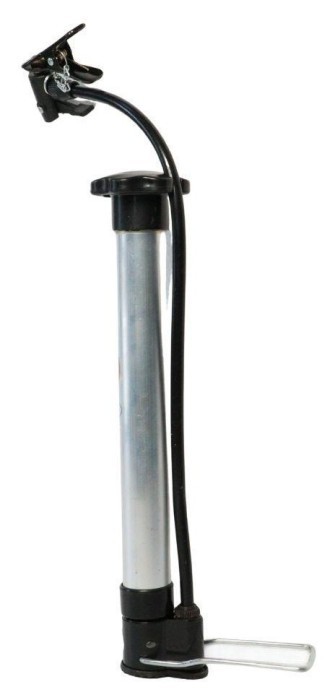 Насос підлоговий ручний VLT QT-010A Пластик сірий з чорним AV/FV 300мм, укр, укр