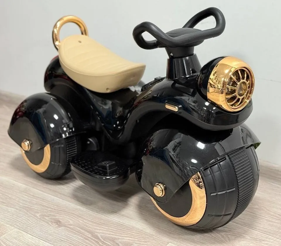 Дитячий електроскутер F3 black (Black) (Дитячий електроскутер F3 black (Black))