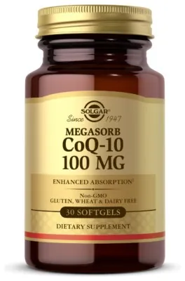 Megasorb CoQ-10 100mg - 30 softgels