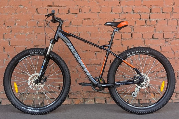 Велосипед гірський 27.5" Avanti Boost 650B+ Blue Оrange (2026)