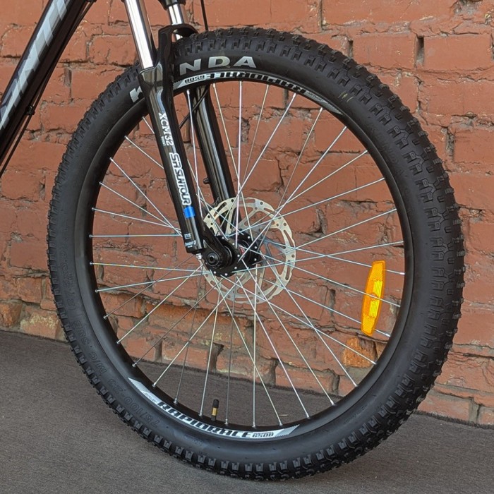 Велосипед гірський 27.5" Avanti Boost 650B+ Blue Оrange (2026)