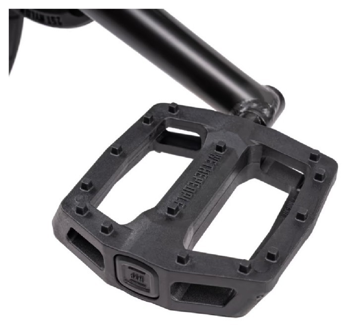 Велосипед WeThePeople JUSTICE Complete Bike matt black/raw fade TT20.75" Cassette (черно-серый)