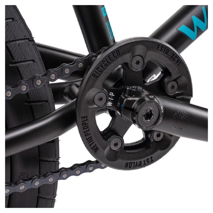 Велосипед WeThePeople JUSTICE Complete Bike matt black/raw fade TT20.75" Cassette (черно-серый)