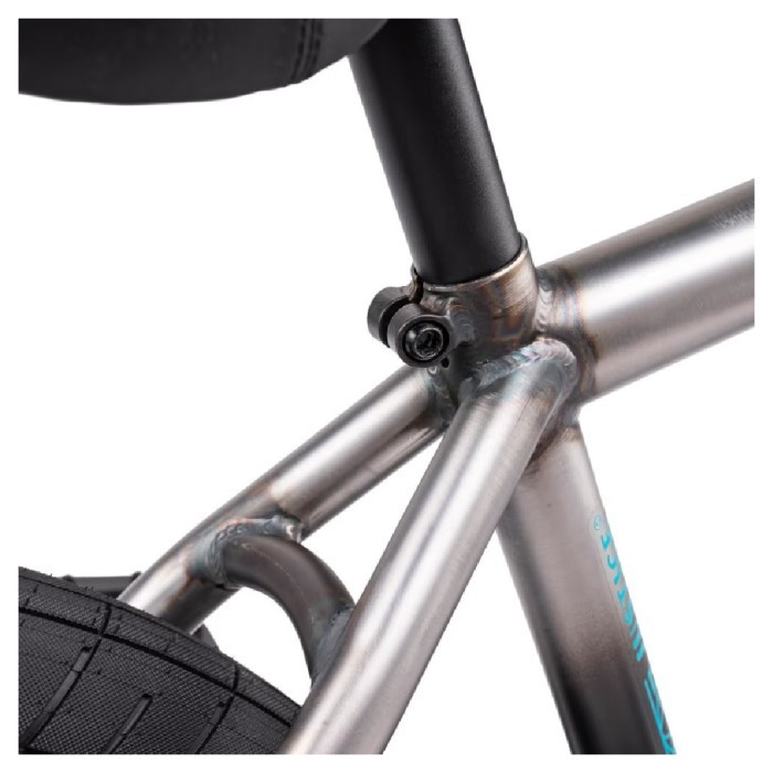 Велосипед WeThePeople JUSTICE Complete Bike matt black/raw fade TT20.75" Cassette (черно-серый)