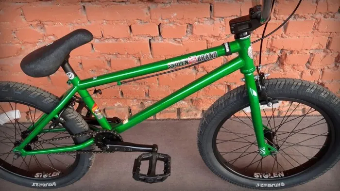 Велосипед BMX - Stolen Heist (2023) Dark Green (трюковый велосипед)
