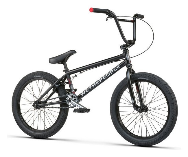 Велосипед WeThePeople BMX CRS 20" 20.25" Matt Black (1001070121)
