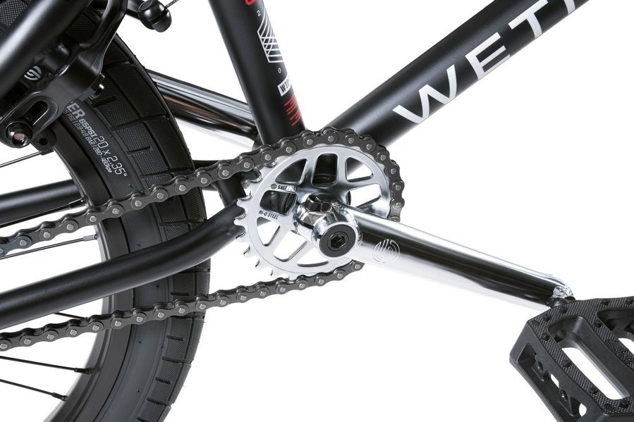 Велосипед WeThePeople BMX CRS 20" 20.25" Matt Black (1001070121)