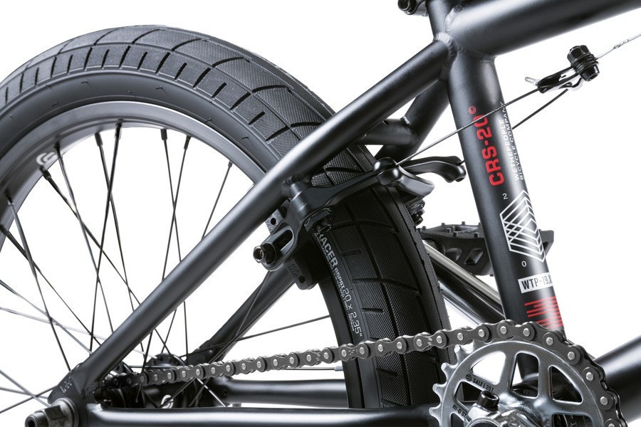Велосипед WeThePeople BMX CRS 20" 20.25" Matt Black (1001070121)