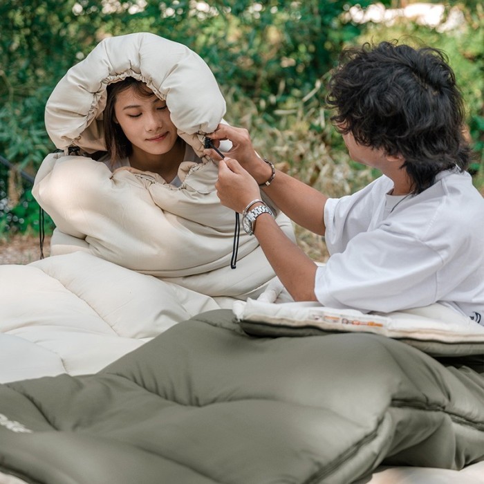 Спальный мешок Naturehike LD150 CNK2300SD016, бежевый