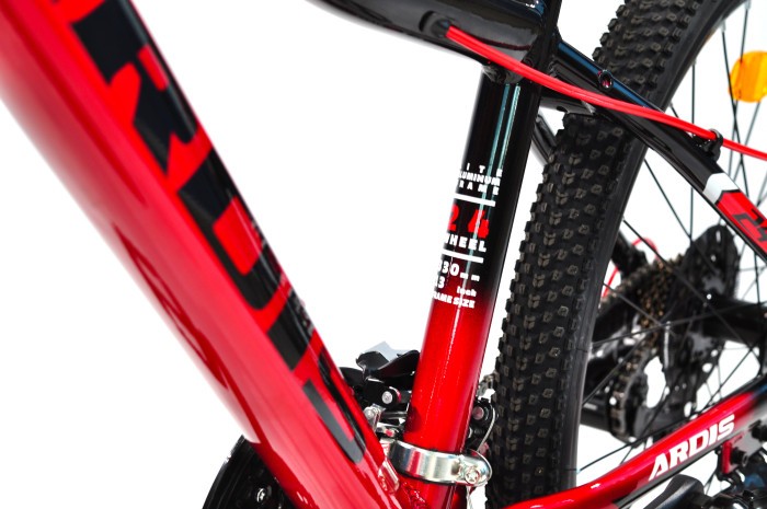 Велосипед Ardis 24 MTB AL "CAMARO", Червоний
