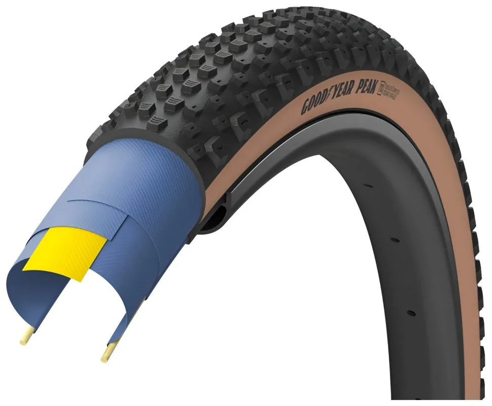 Покришка 700x40 (40-622) GoodYear PEAK Ultimate Tubeless Complete, Blk (TIR-99-34)