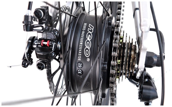 Електровелосипед Ardis 29 MTB AL "GTA" 500W, Сіро-жовтий