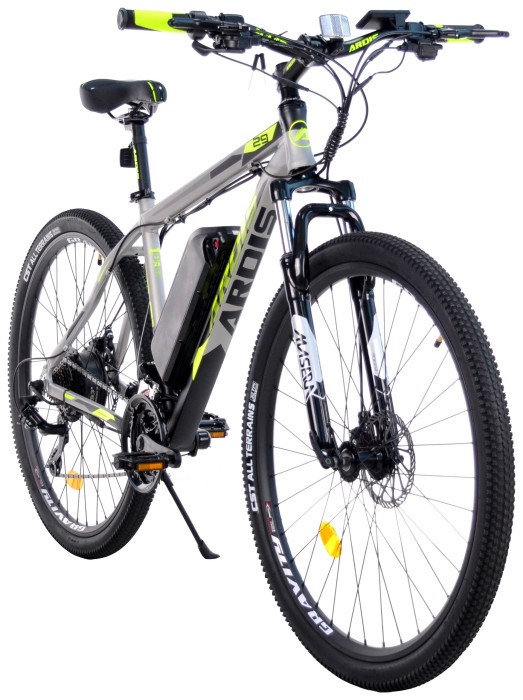 Електровелосипед Ardis 29 MTB AL "GTA" 500W, Сіро-жовтий