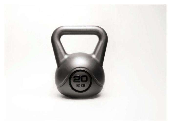 Гиря вінілова RN-Sport 20кг, укр, укр