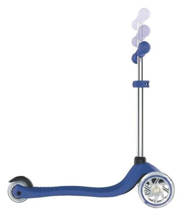 Самокат Globber серії Primp Lights, Синій, укр, укр