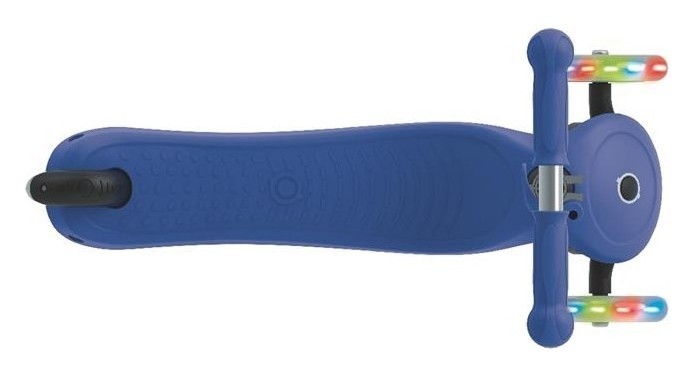 Самокат Globber серії Primp Lights, Синій, укр, укр