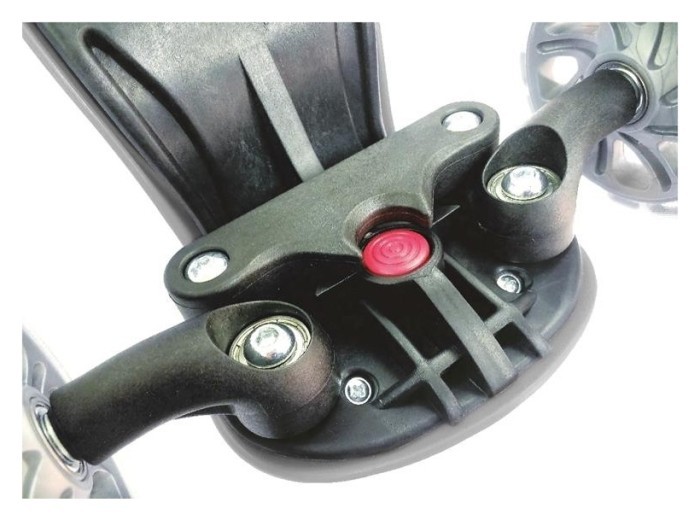 Самокат Globber серії Primp Lights, Синій, укр, укр