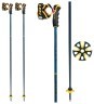 Палки для горных лыж Leki SPITFIRE 3D 115см Denim blue/blue/mustard yellow (65068021-WRH) Фото - 1