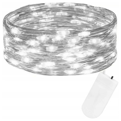 Гирлянда на батарейках Springos 2 м 20 LED CL4100 Cold White