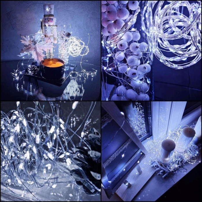 Гирлянда на батарейках Springos 2 м 20 LED CL4100 Cold White