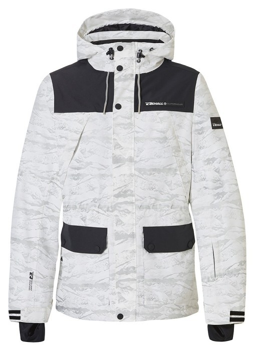 Rehall куртка сноубордична Bruce 2025 white mountain L